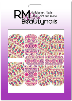 Nail Wrap Fullcover Sticker Federn N454