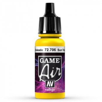 Vallejo Game Air 706 Sunblast Yellow, 17 ml