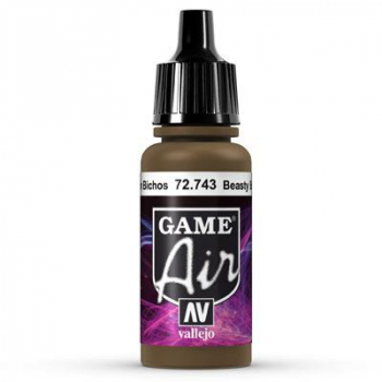 Vallejo Game Air 743 Beasty Brown, 17 ml