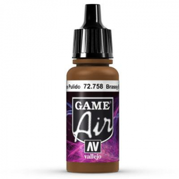 Vallejo Game Air 758 Brassy Brass, 17 ml