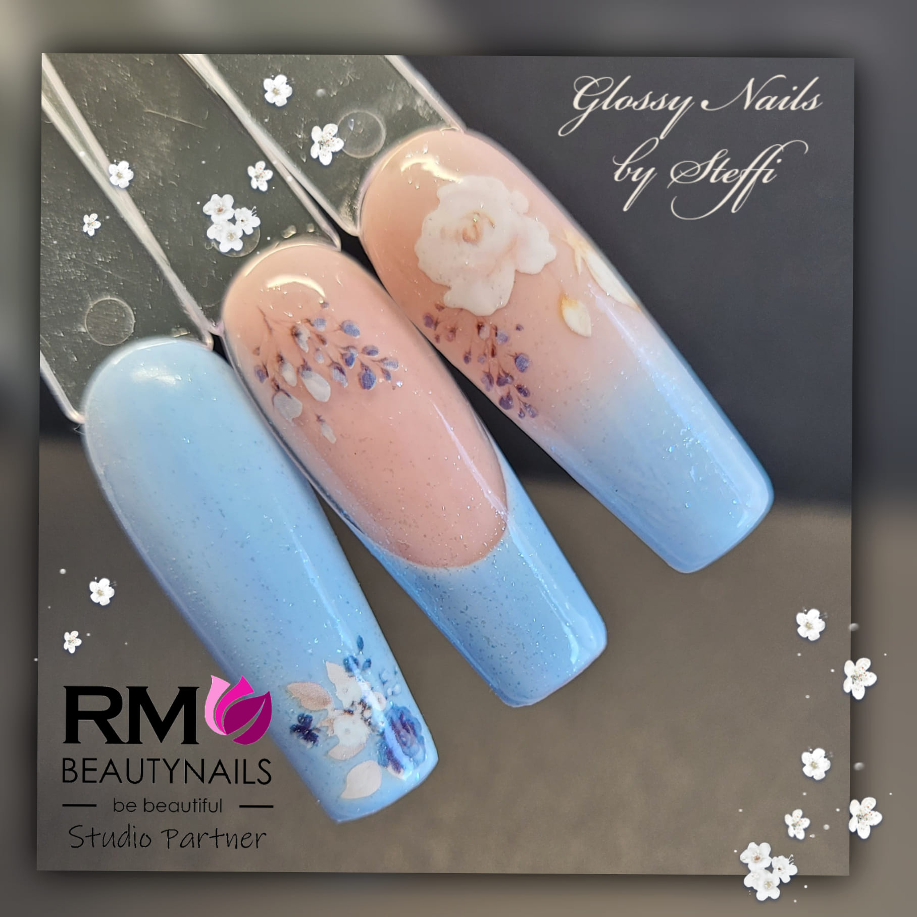 Farbgel Matt – Lila-Blau, 5 Ml, UV- Und LED-härtend, Für Nagelmodellage, Hochdeckend & Langlebig