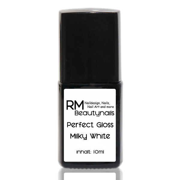 Perfect Gloss Milky White non Sticky Quickfinish 10ml