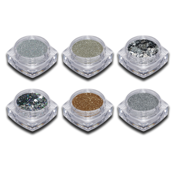 Gold-Silber Chrome Pigment Set