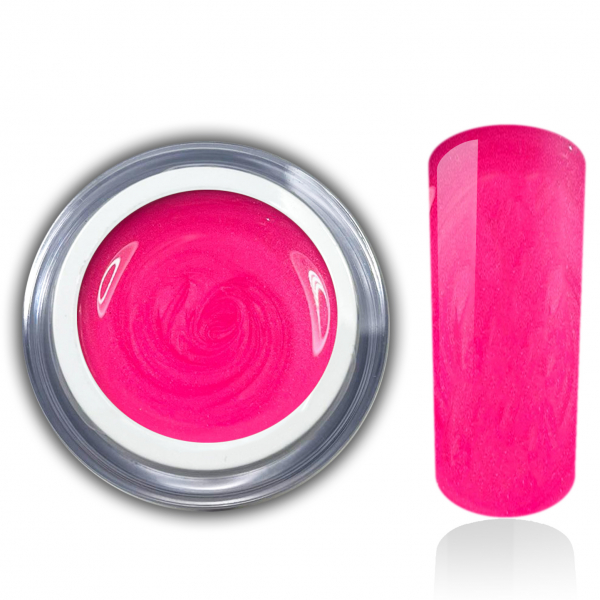 Dose Pink neon Glitzer UV-Gel