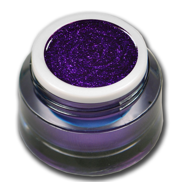 Glittergel UV Gel Glitter Lila 5ml