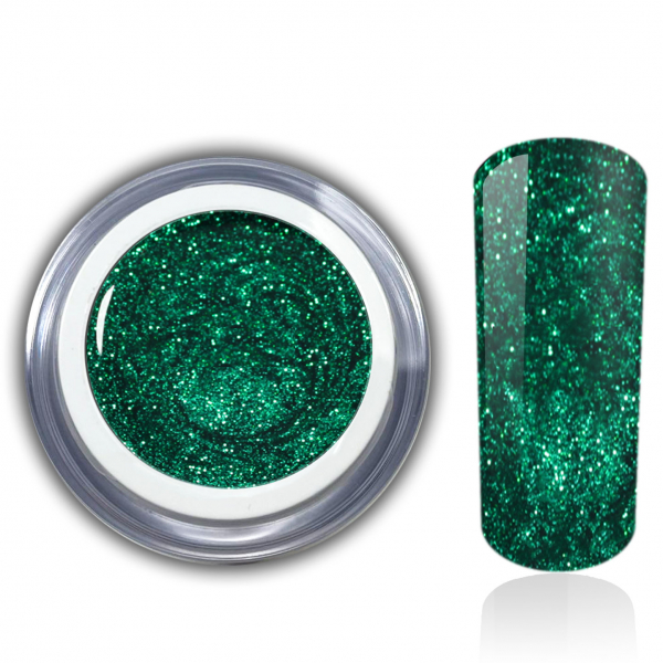 grün glitter nagelgel rm beautynails