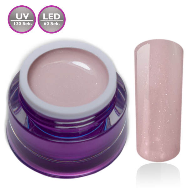 Glittergel UV Gel No. 121 Cotton Candy