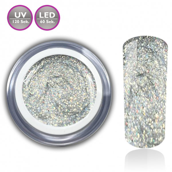 Glittergel UV Gel No. 130 Teardrops Türchen 5