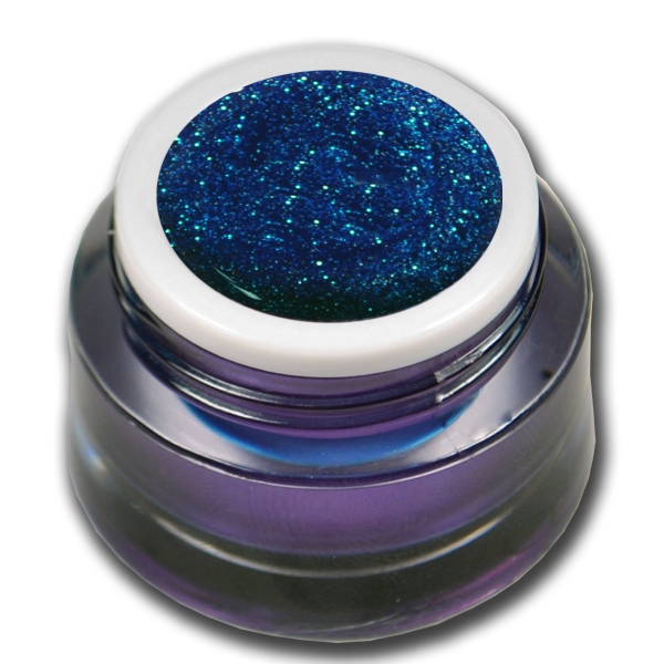 Glittergel UV Gel Glitter Blau 5ml