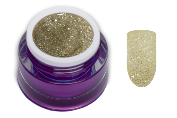 Glittergel UV Gel No. 62 Glam Gold