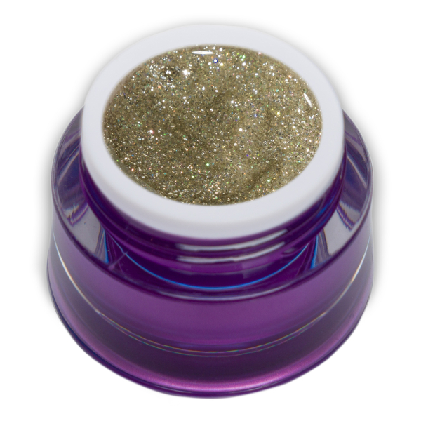 Glittergel UV Gel No. 62 Glam Gold