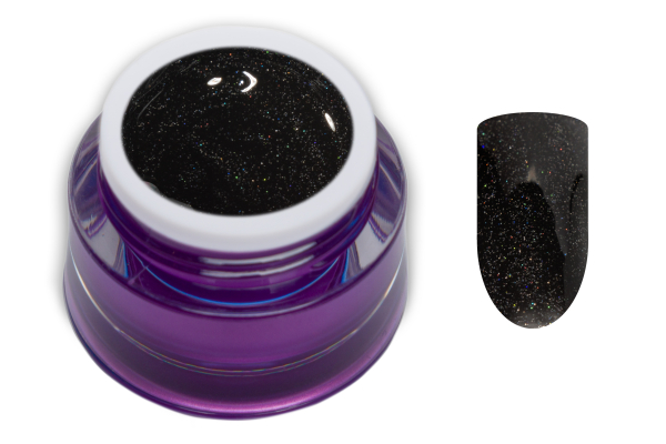 Glittergel UV Gel No. 63 Glam Black