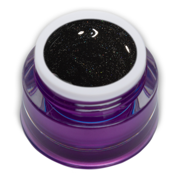 Glittergel UV Gel No. 63 Glam Black