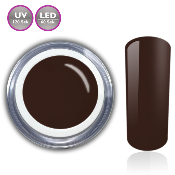 braun farbe nagelgel rm beautynails