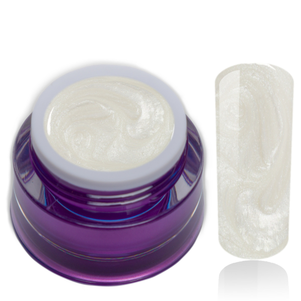 PREMIUM Metallic Farbgel Weiss 5ml