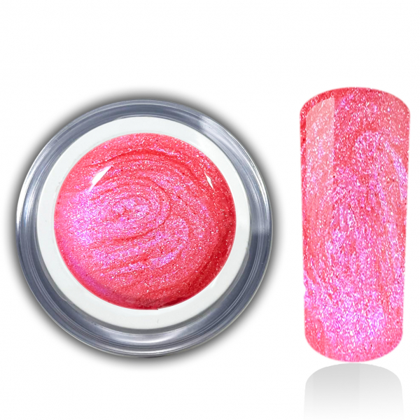 Premium Metallic Farbgel Nr. 136 Fiery Rose