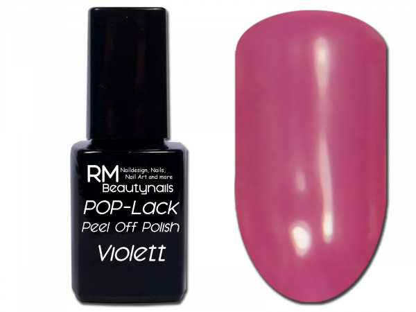 POP - Peel Off Polish - abziehbarer Nagellack 12ml Violett #07
