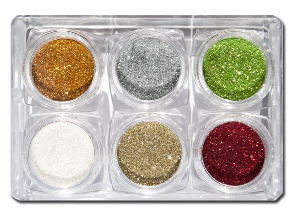 RM Glitter-Nailartset Weihnachten