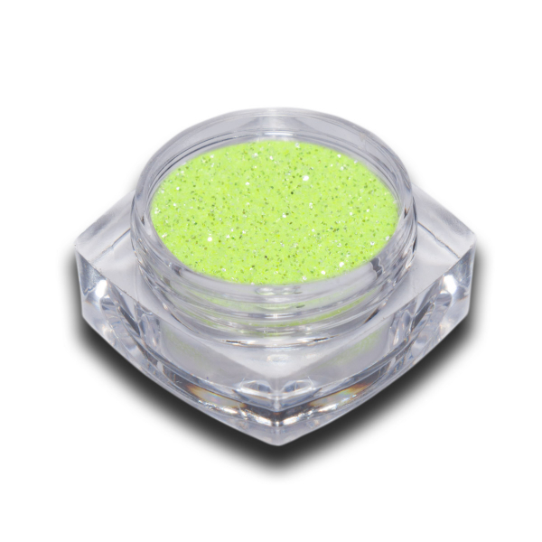 Glas Glitter Puder Nr. 5 Lemon