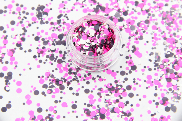 Konfetti Glitter Puder Nr. 10