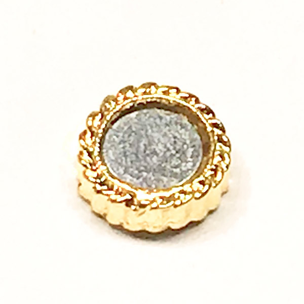 Magnet Overlay Rose Blume Schwarz