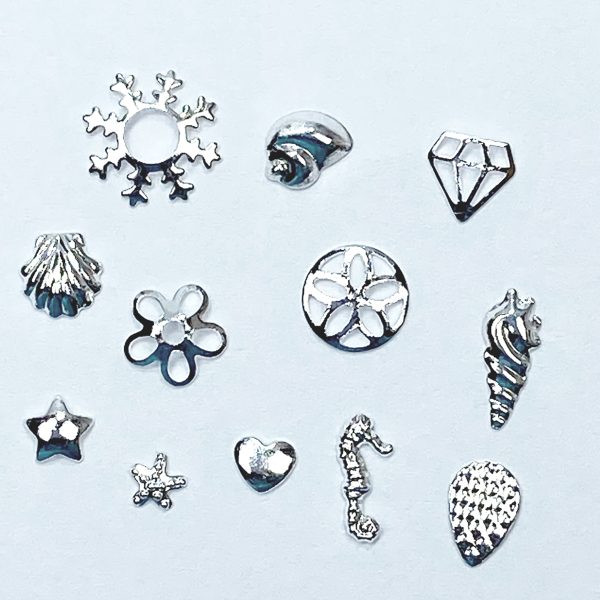 Inlay Overlay Set 2 Silber