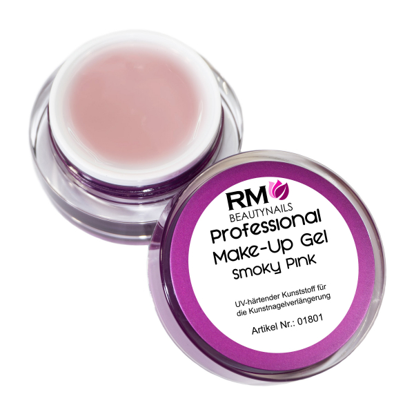 Professional Make-Up Builder Gel Smoky Pink HEMA Frei