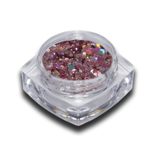 Rosegold Mix Glitter Set