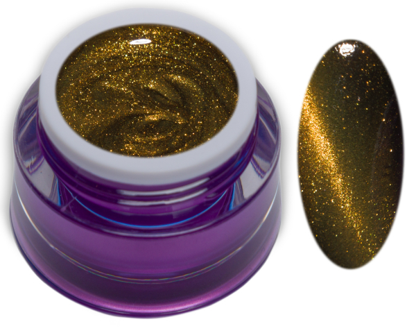 PREMIUM Glossy Cat Eye Magnetgel Gold