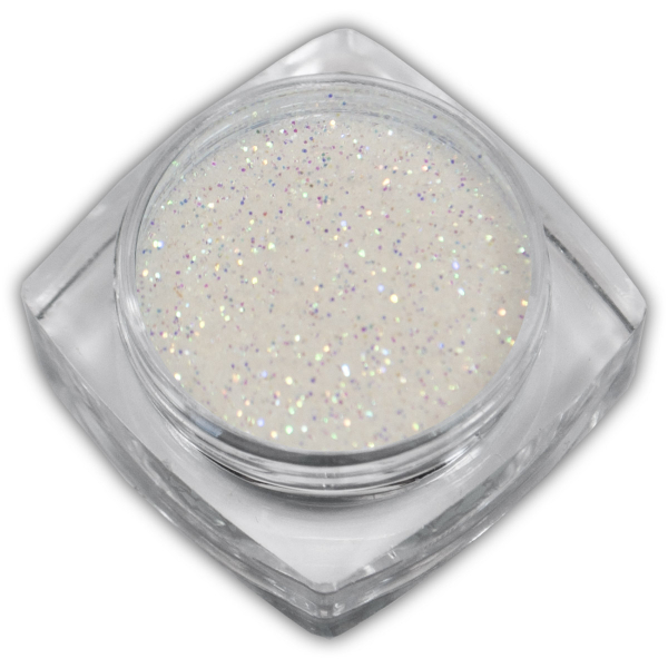 Funky Glitter Powder Weiss Grün Schimmer