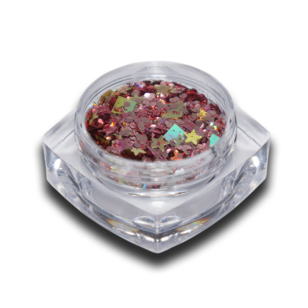 Rosegold Mix Glitter Set