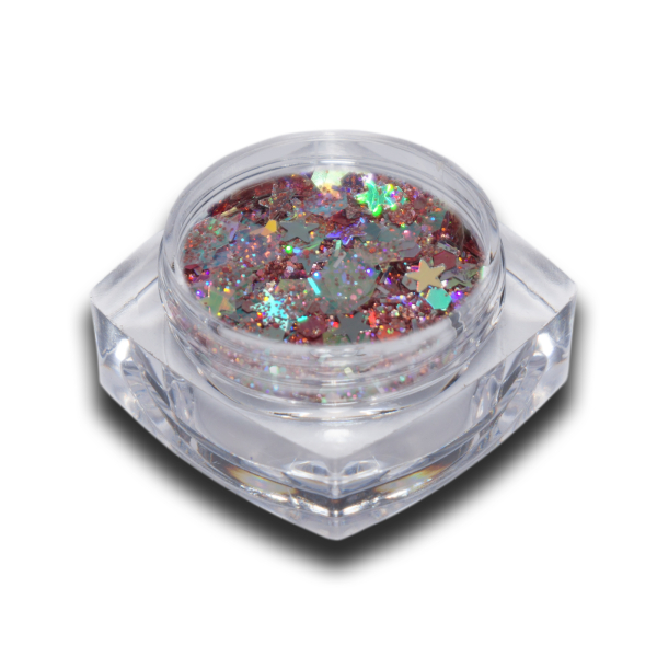 Rosegold Mix Glitter Set