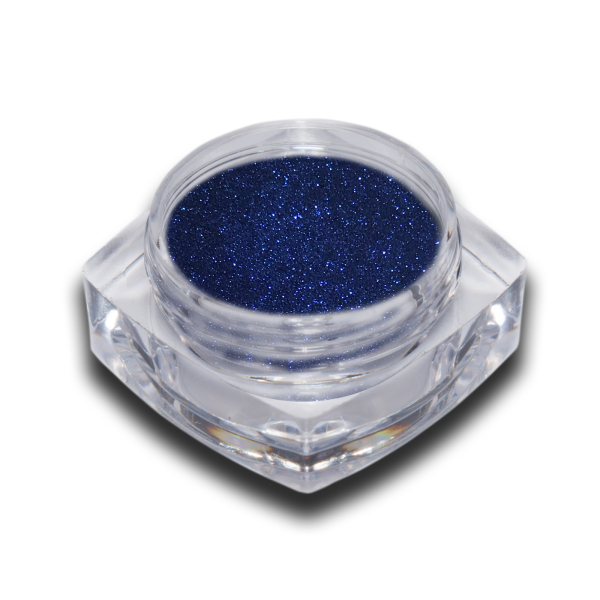 Color Chrome Pigment Puder Blau