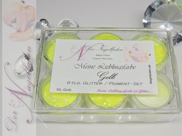 Meine Lieblingsfarben - Der Nagelladen - Set Gelb
