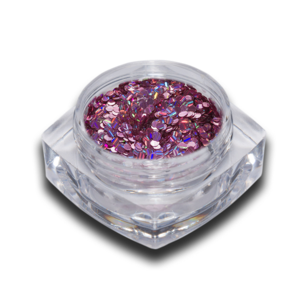 Laser Hologramm Pailletten Set 1mm