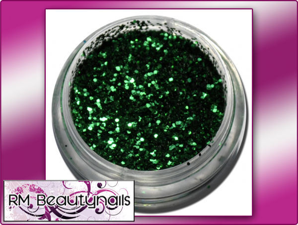 Glitzer Puder Emerald Green #00213-29