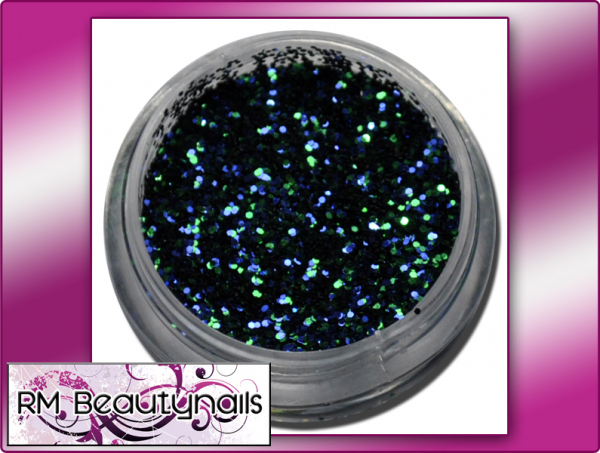 Glitzer Puder Blue Saphire Grob #00213-33