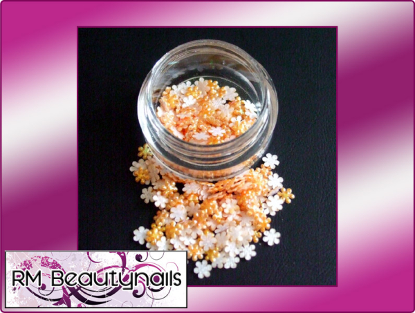 3D Flowers Mini Orange #00210-09