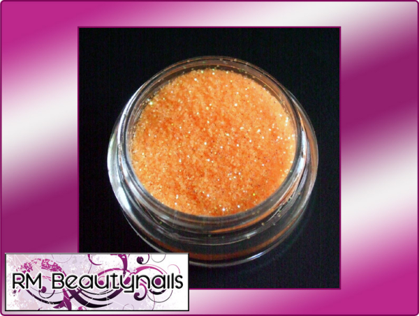 Glitzer Puder Orange #00213-05