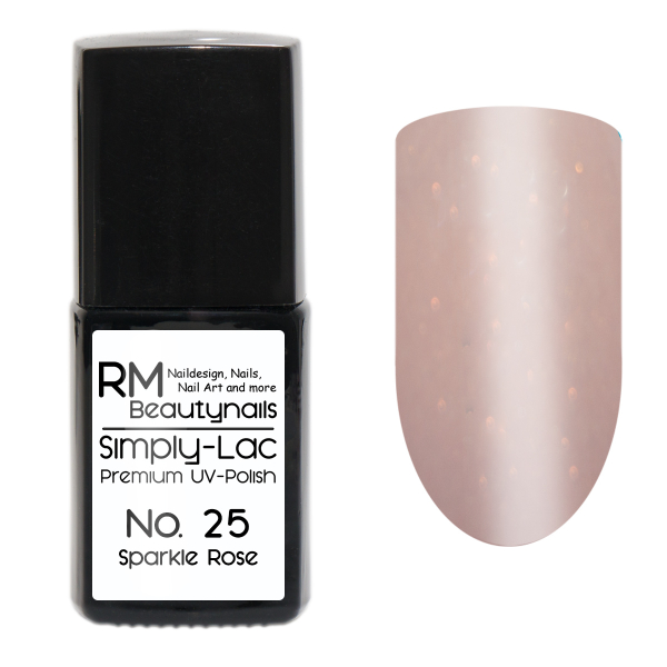 Simply-Lac Premium UV-Polish Nr. 25 Sparkle Rose 10ml