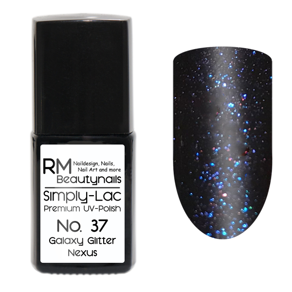 Simply-Lac Premium UV-Polish Nr. 37 Galaxy Glitter Nexus 10ml