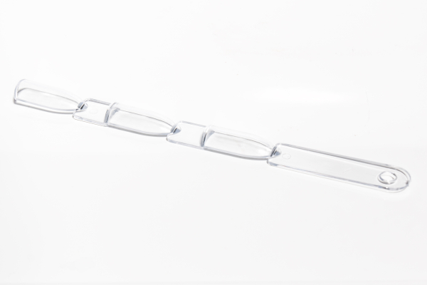 Präsentationsfächer Clear Display mit 50 3er Tips