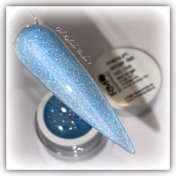 Blau Glitter Hellblau Glitzer RM Beautynails