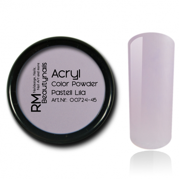 Acryl Farb Puder Pastell Lila 5g