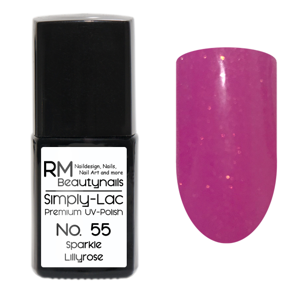 Simply-Lac Premium UV-Polish Nr. 55 Sparkle Lillyrose