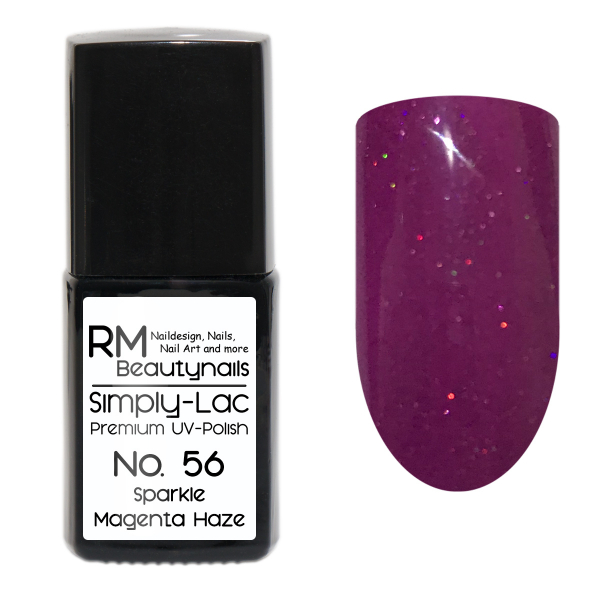 Simply-Lac Premium UV-Polish Nr. 56 Sparkle Magenta Haze