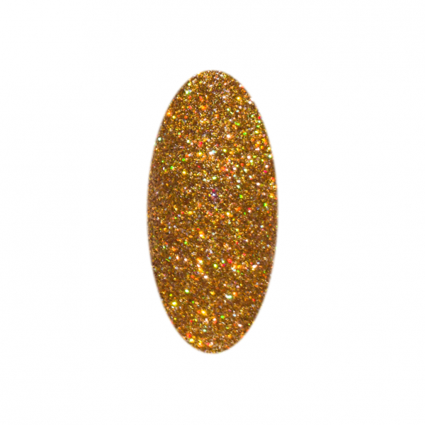 Hologramm Glitter Puder Gelb-Gold