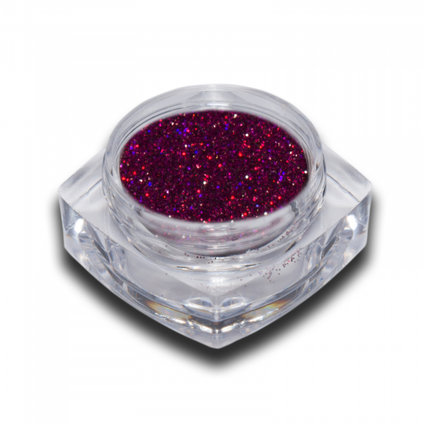Hologramm Glitter Puder Violett