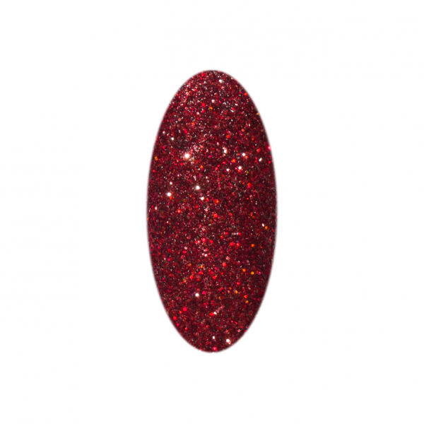 Hologramm Glitter Puder Rot