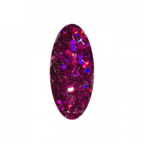 Hologramm Glitter Pailletten Violett